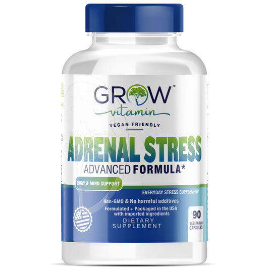 Adrenal Stress Advanced Stress Formula - Reduce Stress, Promote Calmness, NEW