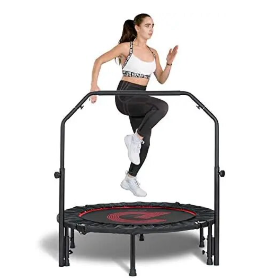 Folding Mini Fitness Indoor Exercise Workout Rebounder Trampoline with–  Shop Fitness Doctor