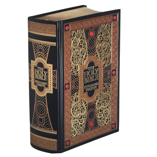 The Holy Bible:  King James Version Gustave Dore Illustrated Leather Bound NEW
