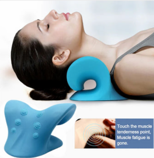 Cervical Spine Neck Alignment Stretch Gravity Muscle Relaxation Device