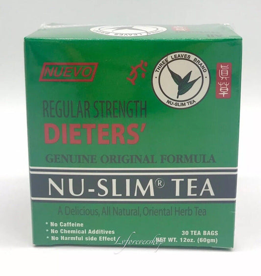 Regular Strength Colon Cleanse Tea (Dieters Slim Tea) Natural Laxative Constipation Reliever