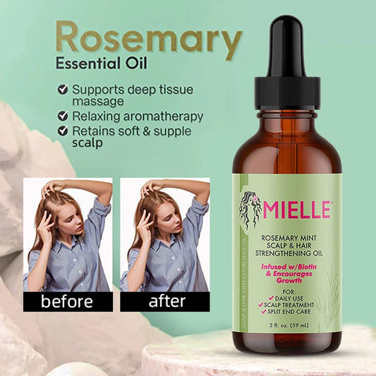 Rosemary Mint Scalp Hair Strengthening Oil, Shampoo, Mask Conditioner